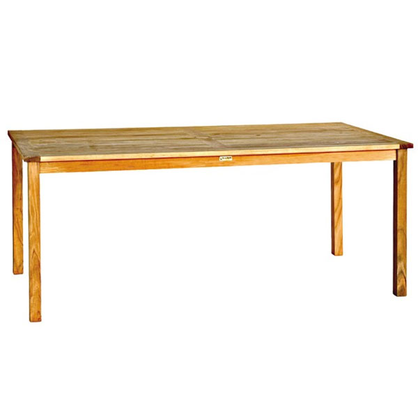 Brunswick 72" Teak Rectangle Dining Table by Three Birds Casual - Image 3